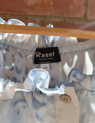 Conjunto Blusa y Falda Estampado Animal Print T.44