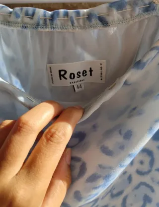 Conjunto Blusa y Falda Estampado Animal Print T.44