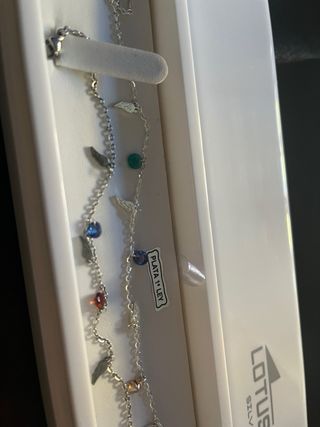 Conjunto Plata 1ª Ley: Gargantilla + Pulsera