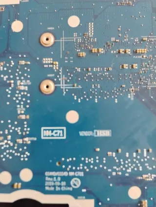 Placa Base con Intel I5 10th Generación (Averiada)