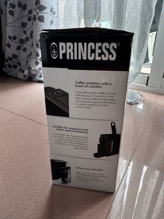Cafetera Princess Capsule & Latte Pro