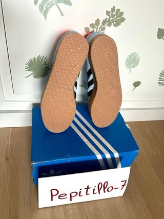 Adidas Gazelle Azul Talla 37 1/3