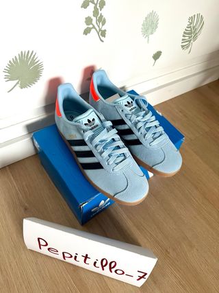 Adidas Gazelle Azul Talla 37 1/3