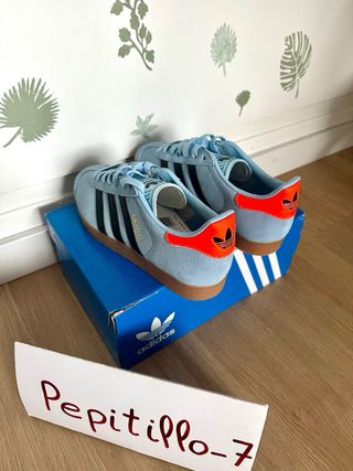 Adidas Gazelle Azul Talla 37 1/3