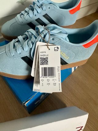Adidas Gazelle Azul Talla 37 1/3