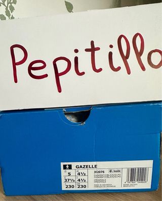 Adidas Gazelle Azul Talla 37 1/3