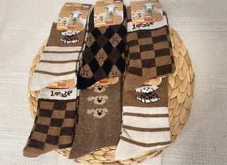 6 calcetines Donna Thermo lana