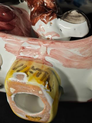 Salernitana – Ragazzo su vespa – Ceramica