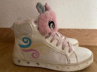 Geox Unicornio Zapatillas Niña Luces Talla 33