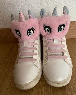 Geox Unicornio Zapatillas Niña Luces Talla 33