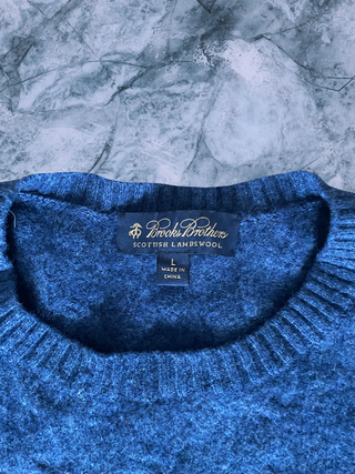 Jersey Brooks Brothers Lambswool Trenzado