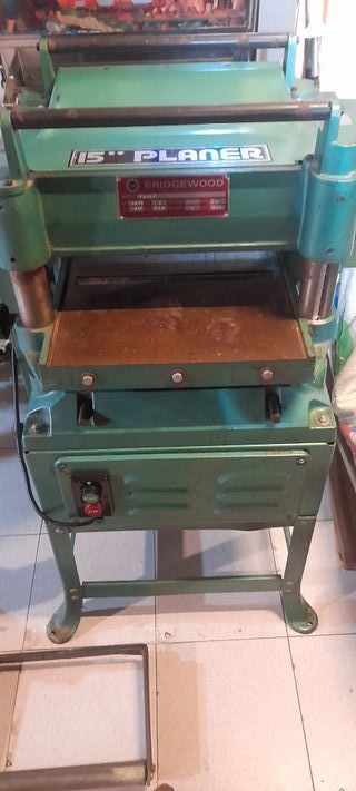 Regruesadora/rebajadora madera 220v nueva
