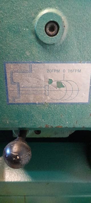 Regruesadora/rebajadora madera 220v nueva