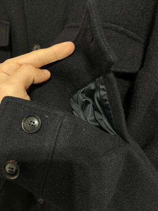 Chaqueta Emidio Tucci Azul Marino Vintage