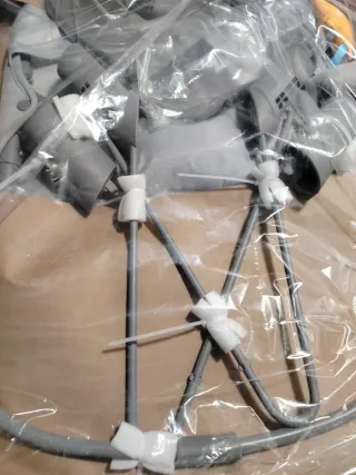 Kinderkraft ENOCK Trona de madera con Hamaca