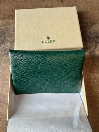 Tarjetero Billetero Rolex Clientes Vip 2025