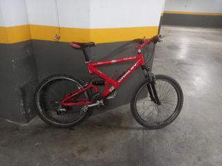 Bicicleta de montaña doble