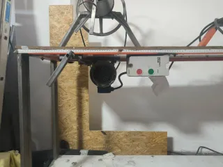 Máquina medidora cable y tubo, motorizada.