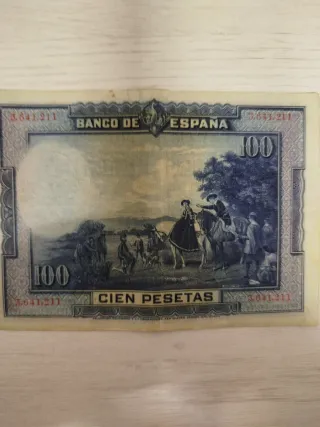 Billete 100 Pesetas Banco de España 1908
