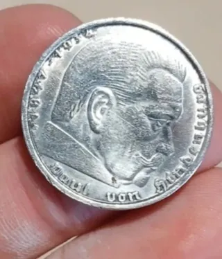 2 Reichsmark terzo reich