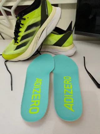 Adidas Adizero Boston 12 Verde/Amarillo.