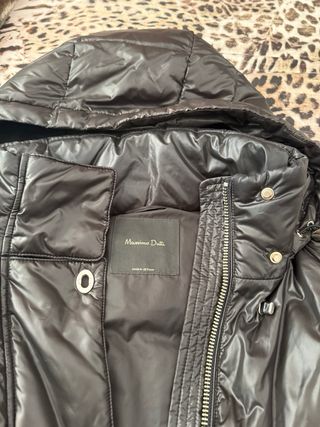 Chaleco Massimo Dutti Negra