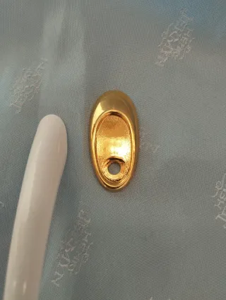 Tiradores de porcelana y metal