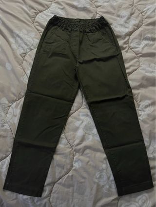 Pantaloni donna verdi