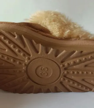 Zapatillas de mujer con pelo