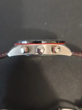 Reloj Tissot PRS516 Cronógrafo Azul Marrón