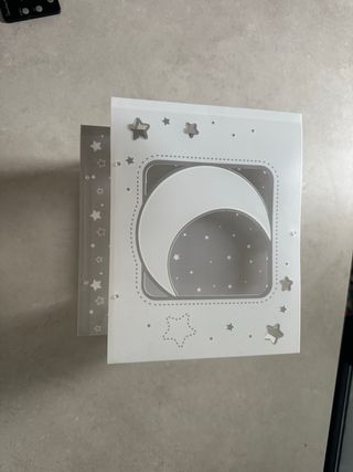 Lámpara infantil estrella y luna luminiscente