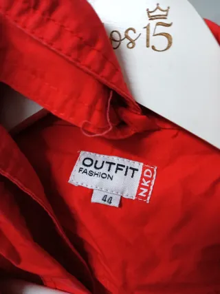 Camisa Outfit Fashion Roja Talla 44