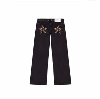 Pantalones One Dilemma Negro Estrellas