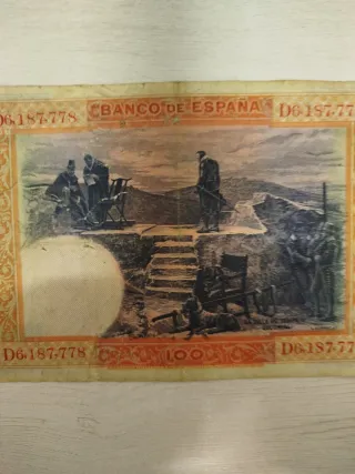 Billete 100 Pesetas Banco de España 1925