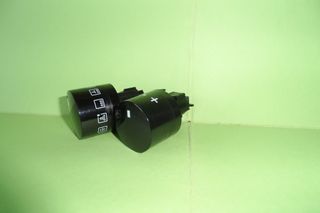 2 manopole nero scomparsa orig forno electrolux