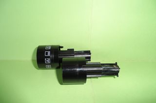 2 manopole nero scomparsa orig forno electrolux