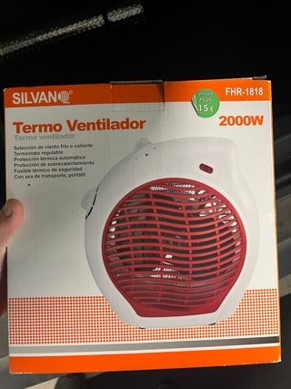 Calefactor SILVAN Termo Ventilador 2000W