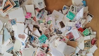 Lote Sellos España - Varios Cientos