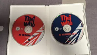 The Who at Kilburn 1977 2 DVDs