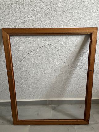 Marco de madera grande