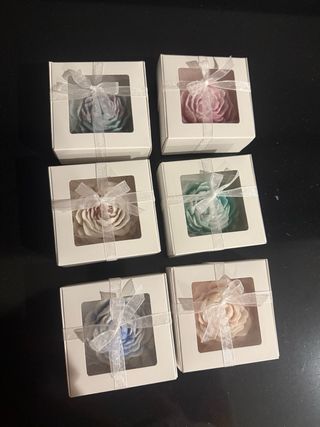 Candela profumata Peonia cera di soia