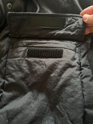 Chaleco acolchado Pull&Bear negro