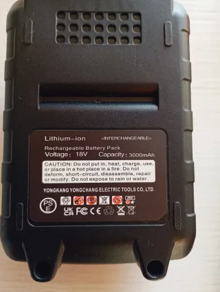 3 Baterías Litio 18V/21V