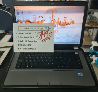 HP Pavilion G6 - Intel Core i3, 6GB RAM, 500GB HDD