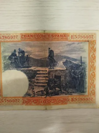 Billete 100 Pesetas Banco de España 1925