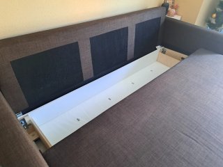 Sofá Cama Friheten Ikea Marrón