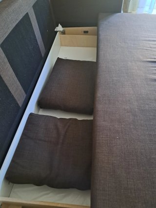 Sofá Cama Friheten Ikea Marrón