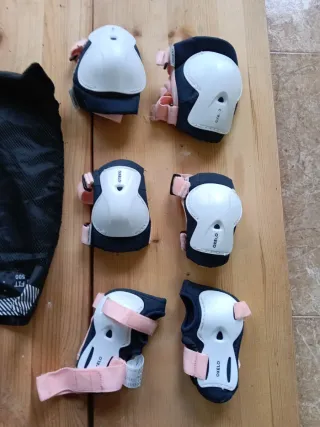 Protecciones patinaje Oxelo (rodilleras, coderas)