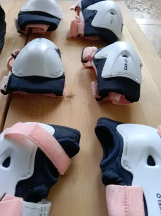 Protecciones patinaje Oxelo (rodilleras, coderas)