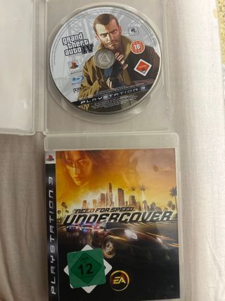 Juegos PS3: GTA IV y Need for Speed Undercover